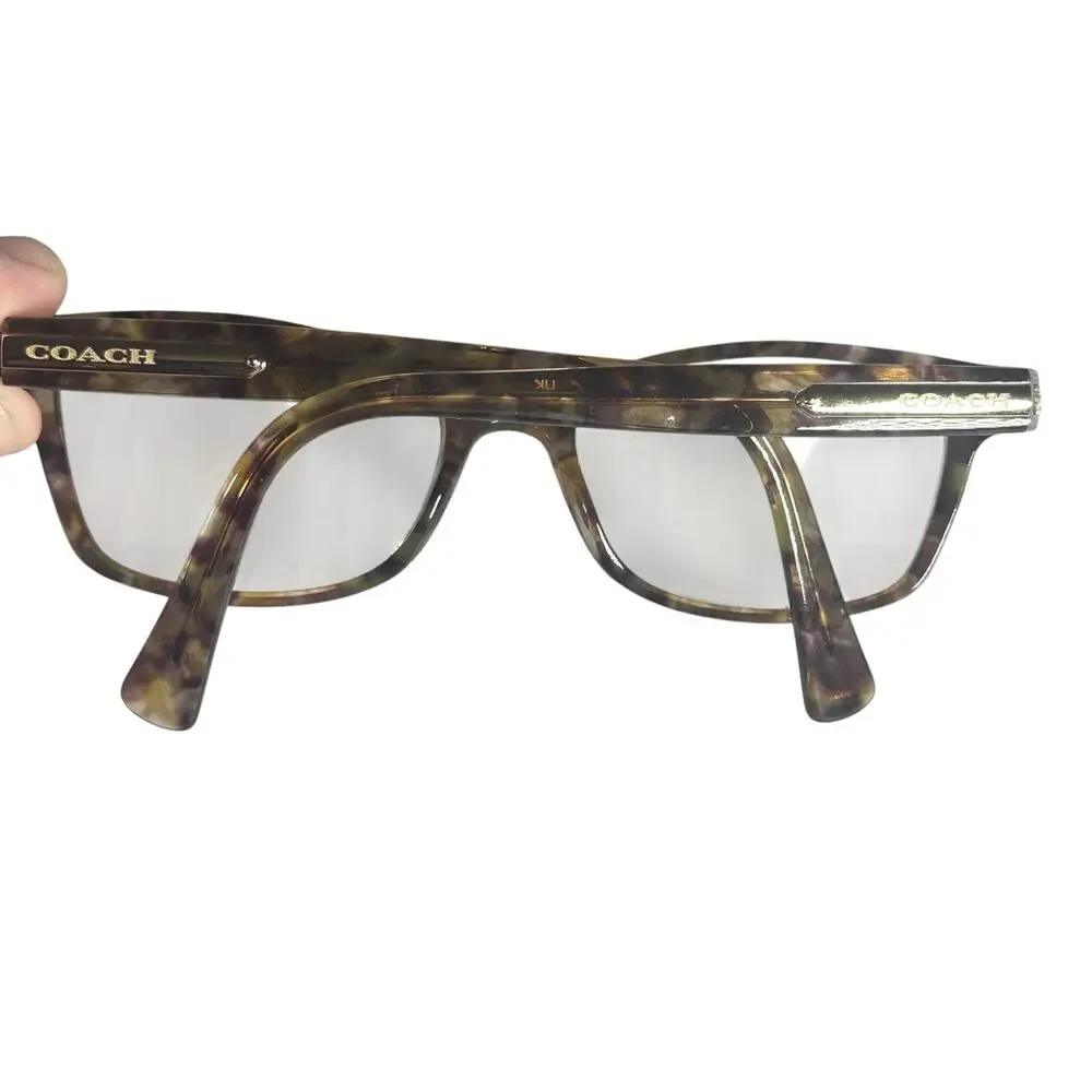 Coach HC6065 Eyeglasses Confetti Light Brown 5287 51mm Women’s Frames